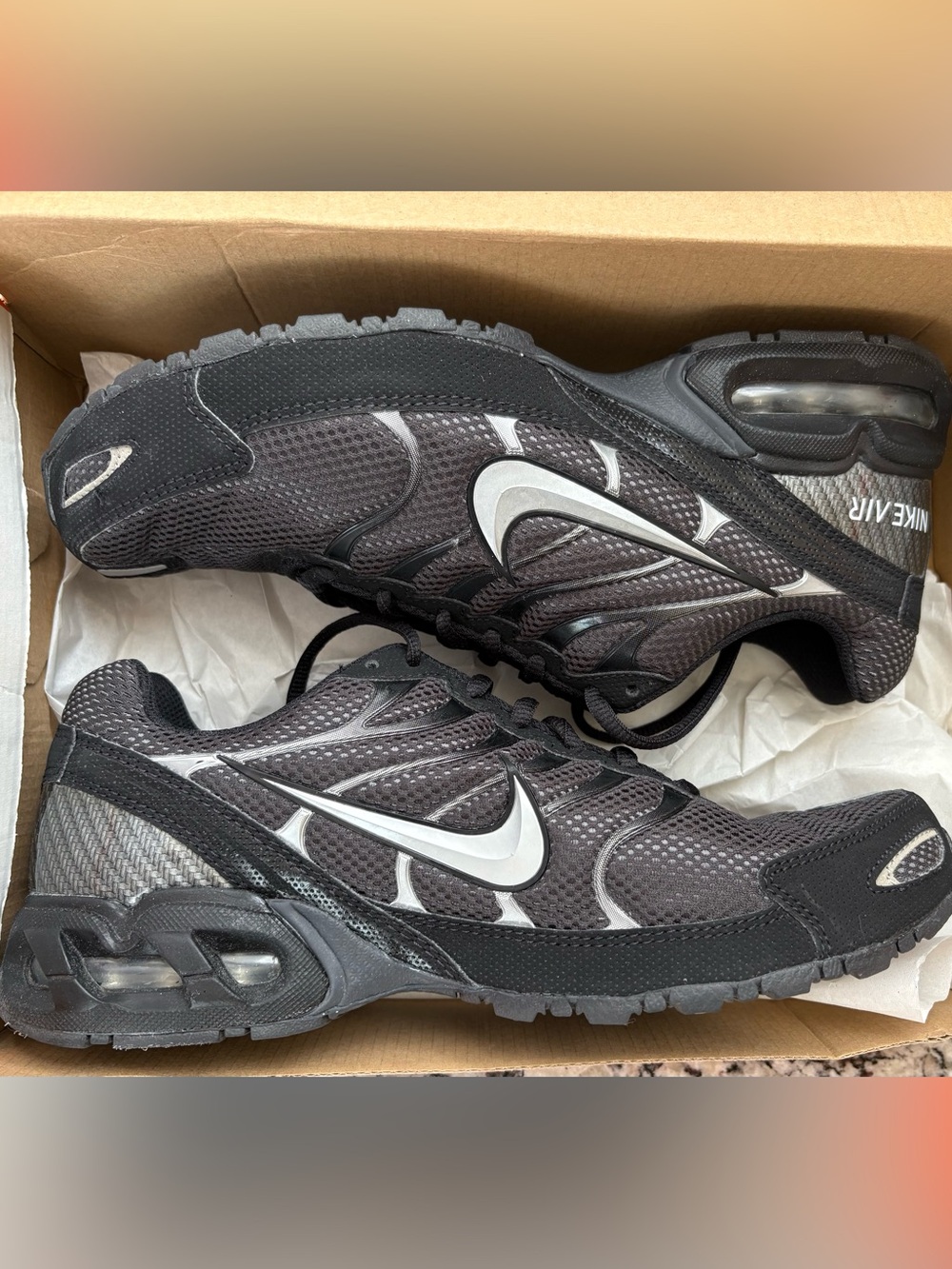 NIB Nike Air Max Torch 4 Size 9 Anthracite/Silver Original Box